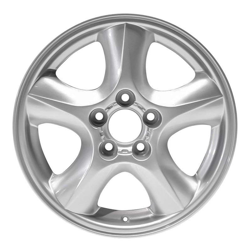 2002 ford taurus wheel 16 silver aluminum 5 lug w3384as 4