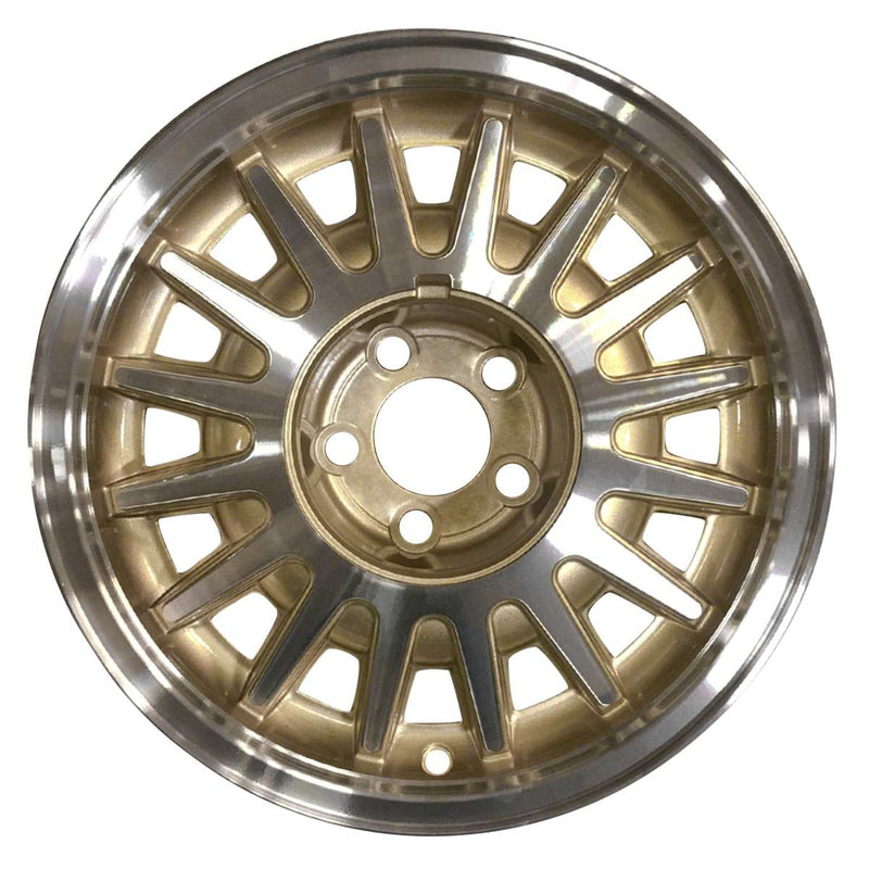 1999 mercury grand wheel 16 machined gold aluminum 5 lug w3386mg 2