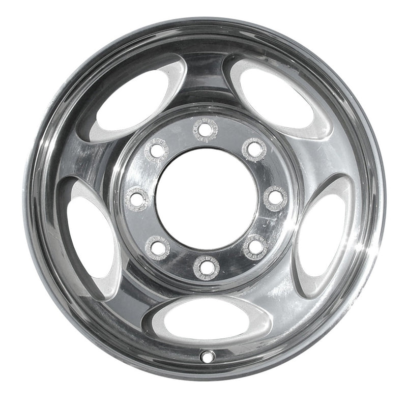 2001 ford f250 wheel 16 polished silver aluminum 8 lug w3408aps 8