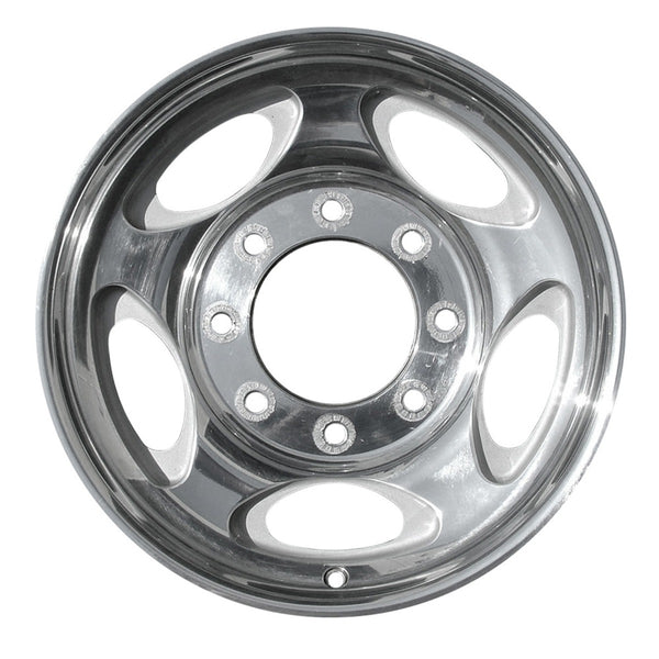 2004 ford excursion wheel 16 polished silver aluminum 8 lug w3408aps 5