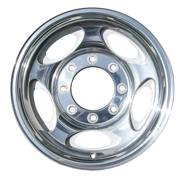 2004 ford f250 wheel 16 polished silver aluminum 8 lug w3408ps 2