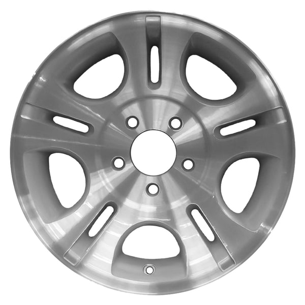 2002 ford ranger wheel 15 machined silver aluminum 5 lug w3431ams 9