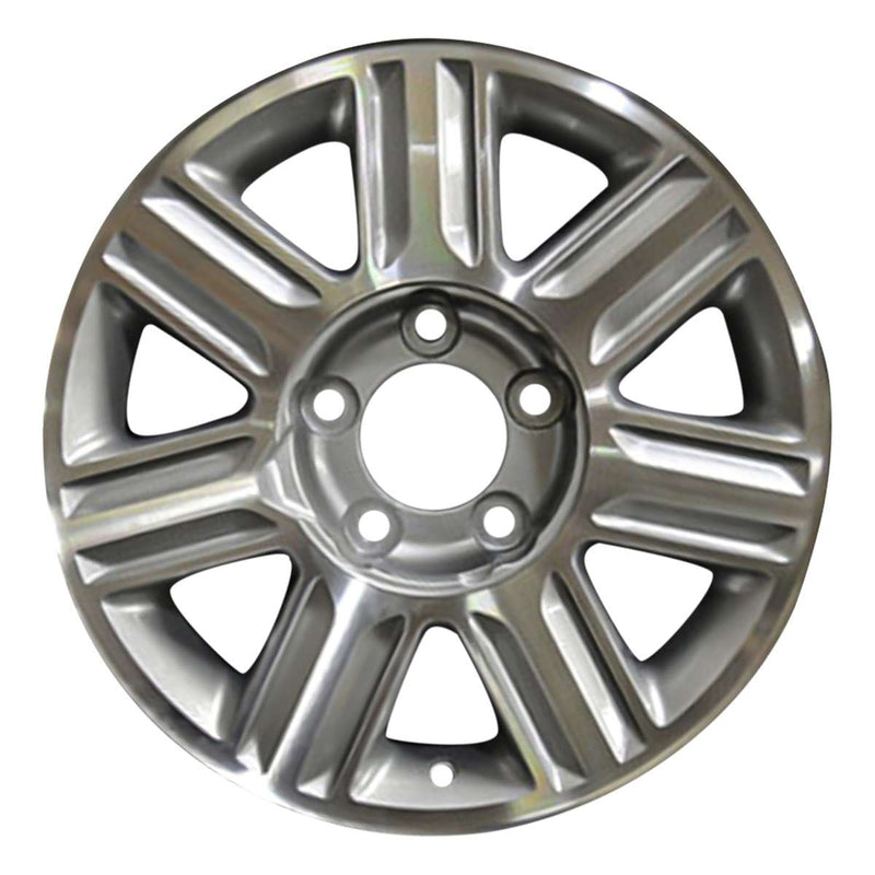 2003 lincoln blackwood wheel 18 machined silver aluminum 5 lug w3458ms 2