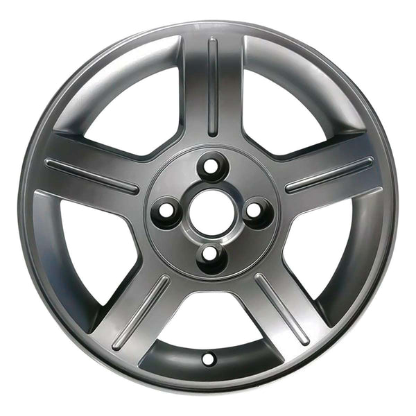 2003 ford escort wheel 15 silver aluminum 4 lug w3499s 1