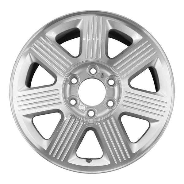 2008 lincoln mark wheel 18 machined silver aluminum 6 lug w3519ms 8