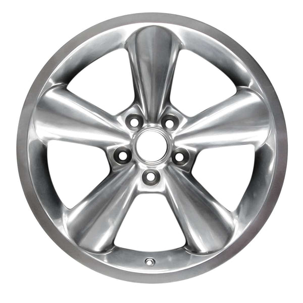 2009 ford mustang wheel 17 polished aluminum 5 lug w3589ap 5