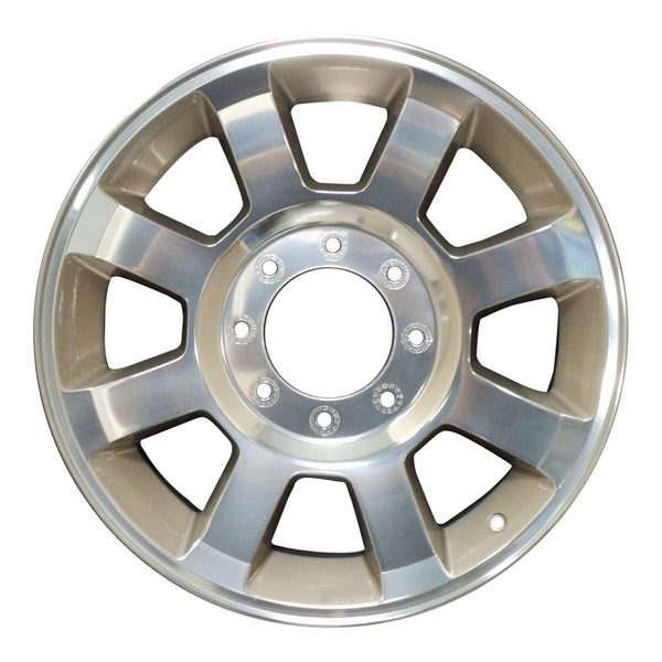 2008 ford f350 wheel 20 polished tan aluminum 8 lug w3759pt 2