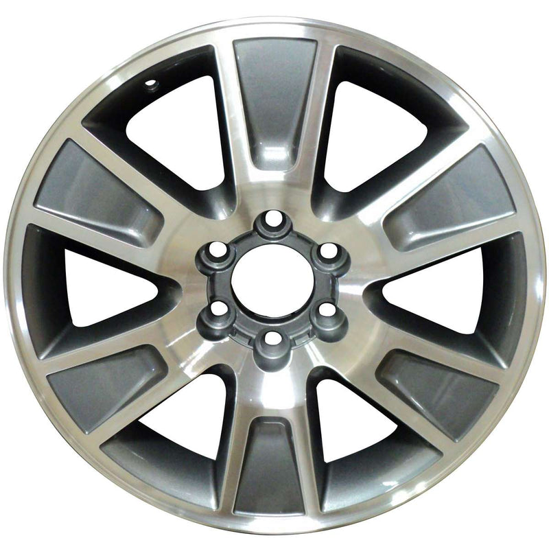 2011 ford f150 wheel 20 machined charcoal aluminum 6 lug w3787mc 3