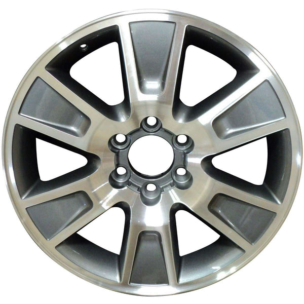 2014 ford f150 wheel 20 machined charcoal aluminum 6 lug w3787mc 6