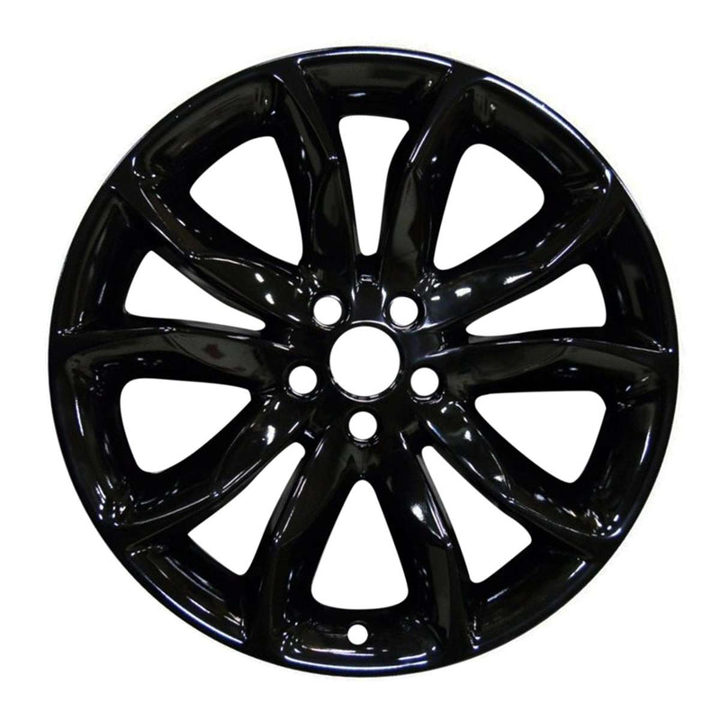 2013 ford explorer wheel 20 gloss black aluminum 5 lug w3861gb 3