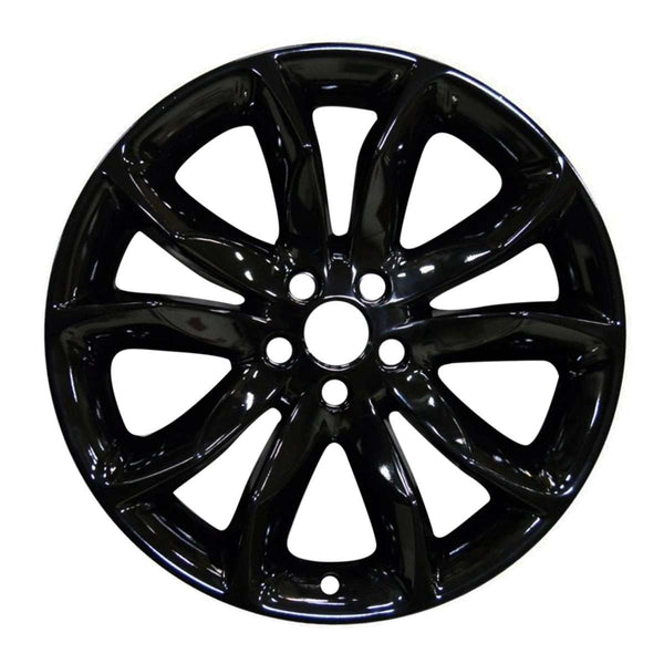 2015 ford explorer wheel 20 gloss black aluminum 5 lug w3861gb 5