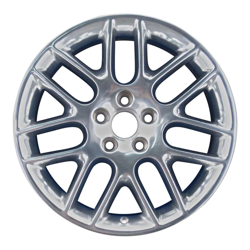 2012 ford mustang wheel 18 polished aluminum 5 lug w3886p 1