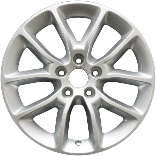 2013 ford edge wheel 17 silver aluminum 5 lug w3920s 1