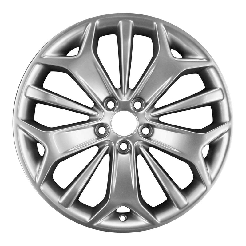 2018 ford taurus wheel 19 hyper aluminum 5 lug w3925h 6