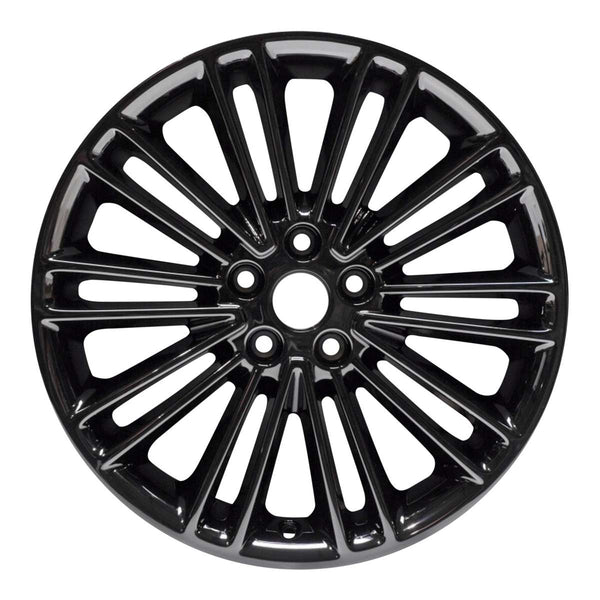 2015 ford fusion wheel 18 black aluminum 5 lug w3960b 3