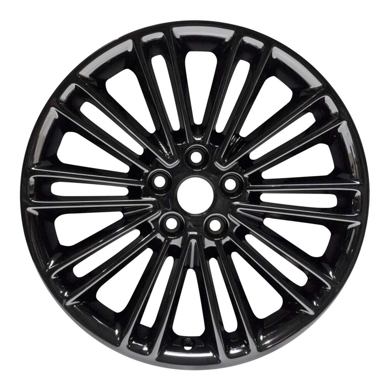 2015 ford fusion wheel 18 black aluminum 5 lug w3960b 3