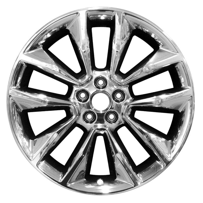 2016 ford escape wheel 19 light pvd chrome aluminum 5 lug w3970lpvd 3