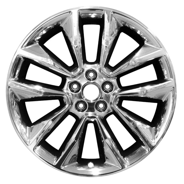 2015 ford escape wheel 19 light pvd chrome aluminum 5 lug w3970lpvd 2