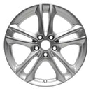 2016 ford fusion wheel 17 sparkle silver black aluminum 5 lug rw3984sb 2