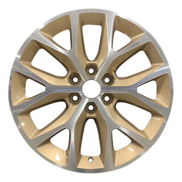 2016 ford expedition wheel 20 machined gold aluminum 6 lug w3991mg 2