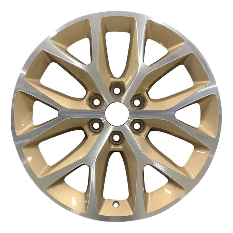 2016 ford expedition wheel 20 machined gold aluminum 6 lug w3991mg 2