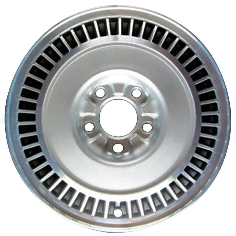 1995 buick park wheel 15 machined silver aluminum 5 lug w4001ms 5