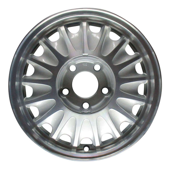 1994 buick regal wheel 15 machined silver aluminum 5 lug w4005ms 4