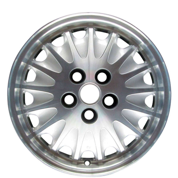 1995 buick regal wheel 16 machined silver aluminum 5 lug w4006ms 5