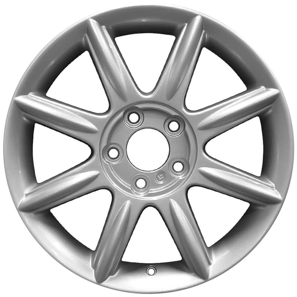 2005 buick allure wheel 17 silver aluminum 5 lug w4066s 1