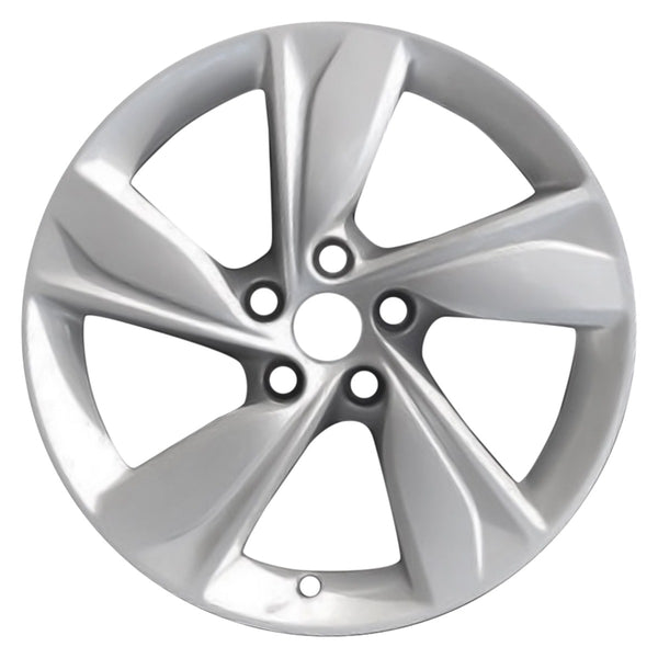 2019 buick regal wheel 18 silver aluminum 5 lug w4123s 1