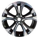 2017 buick cascada wheel 20 machined charcoal aluminum 5 lug w4138mc 2