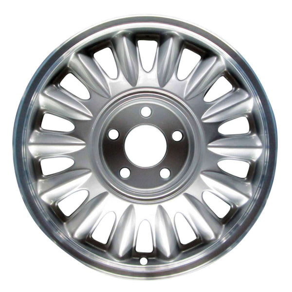 1997 cadillac limousine wheel 16 silver with machined lip aluminum 5 lug w4516sml 6