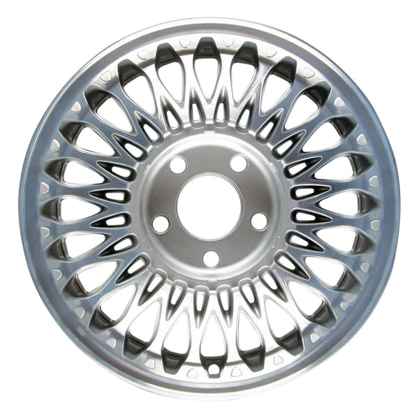 1994 cadillac deville wheel 15 machined charcoal aluminum 5 lug w4518mc 1