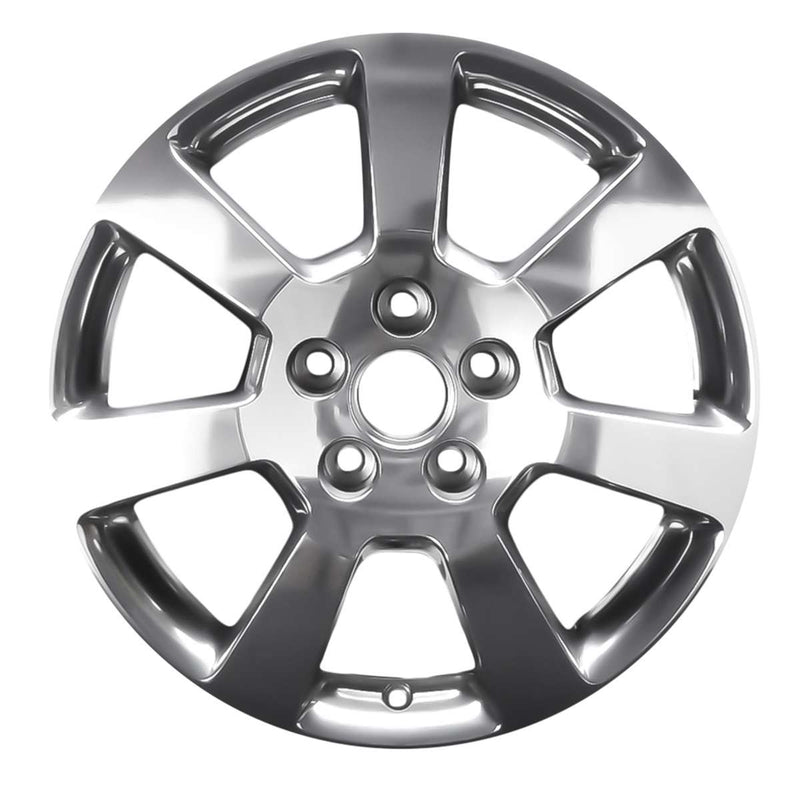 2006 cadillac cts wheel 17 polished aluminum 5 lug w4586p 1