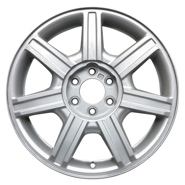 2003 cadillac srx wheel 17 silver aluminum 6 lug w4593s 1