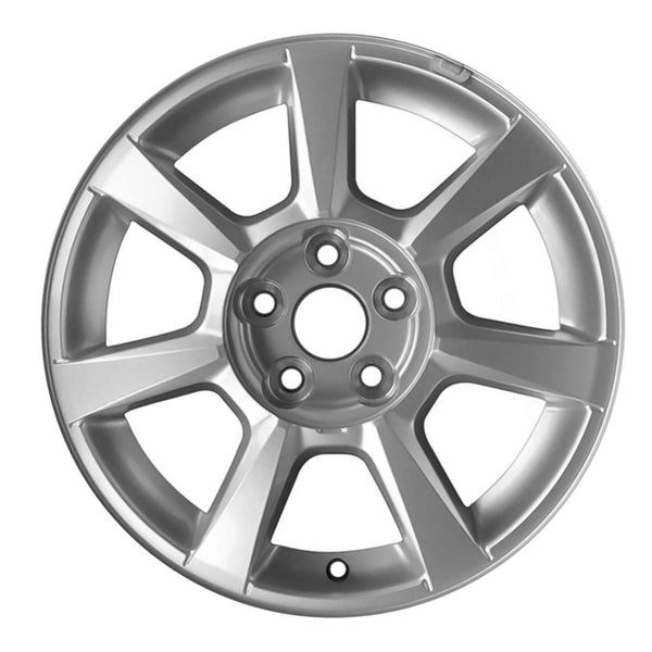 2008 cadillac cts wheel 17 silver aluminum 5 lug w4623s 1