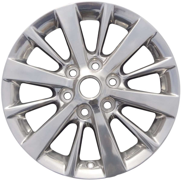 2013 cadillac xts wheel 18 polished aluminum 6 lug w4695p 1