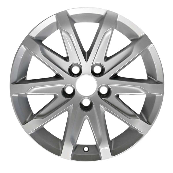 2016 cadillac cts wheel 17 silver aluminum 5 lug w4713s 3