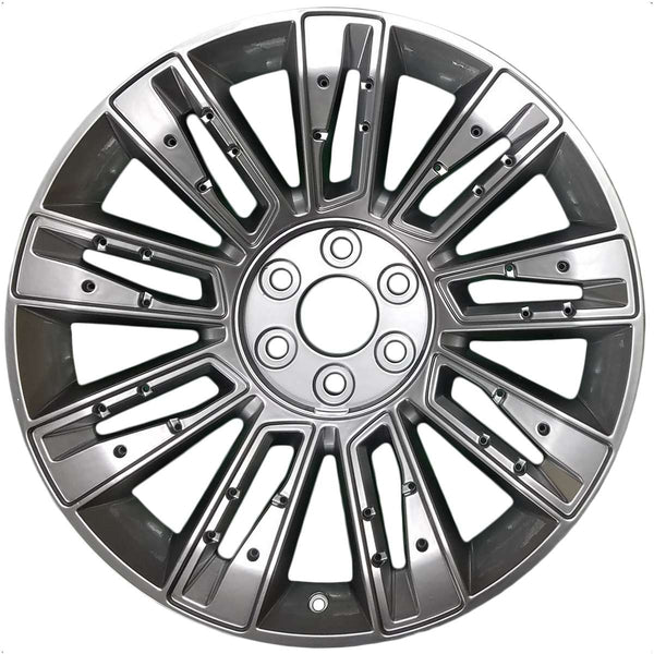 2017 cadillac escalade wheel 22 silver aluminum 6 lug w4740s 3