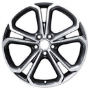 2016 cadillac elr wheel 20 machined silver aluminum 5 lug w4756ms 1