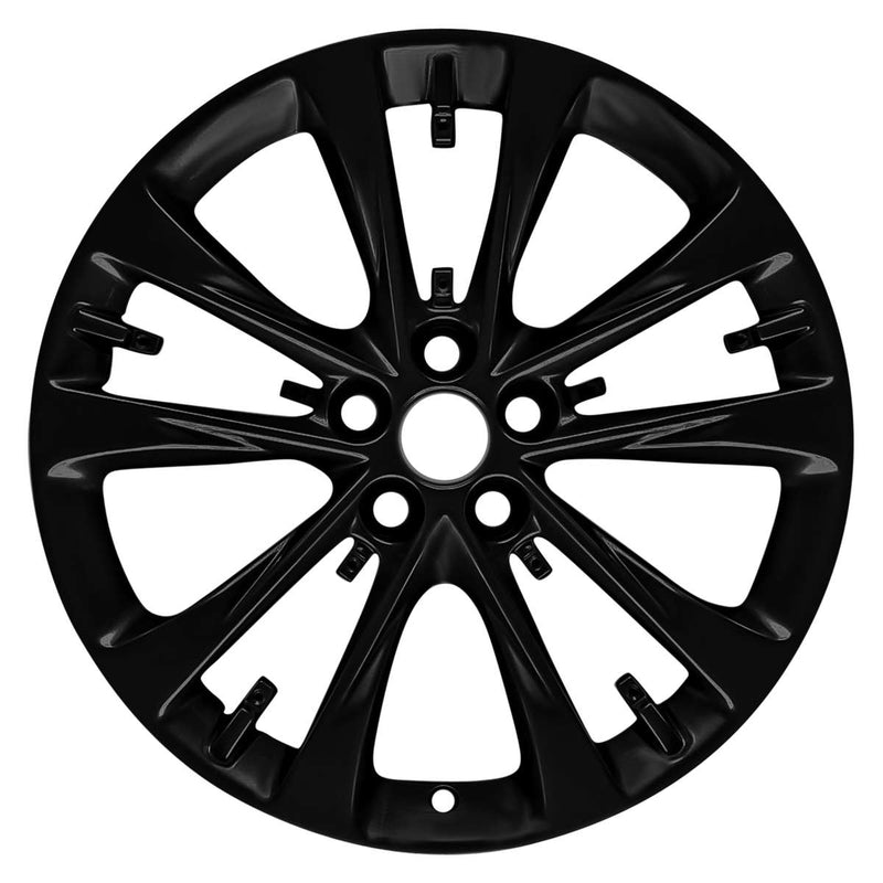 2020 cadillac ct6 wheel 20 black aluminum 5 lug w4764b 5