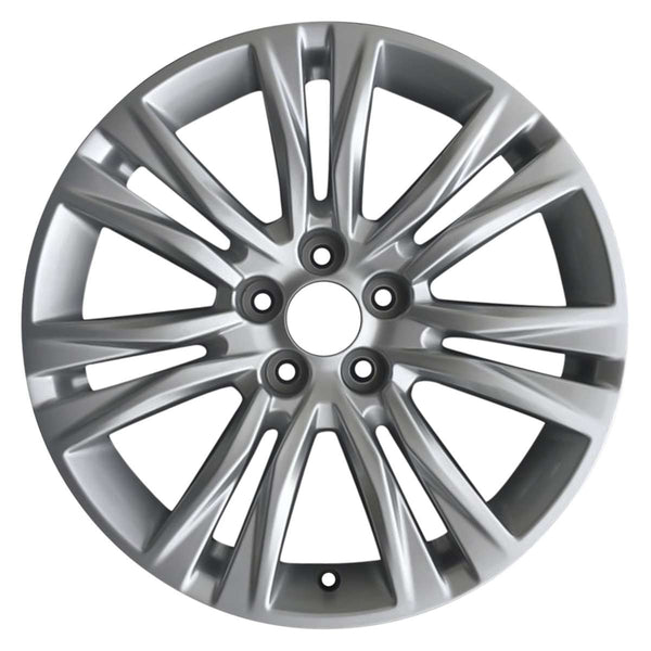 2019 cadillac xts wheel 19 silver aluminum 5 lug w4818s 2