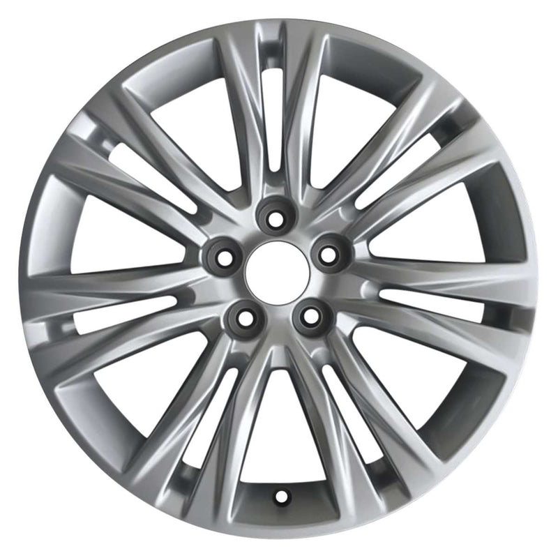 2018 cadillac xts wheel 19 silver aluminum 5 lug w4818s 1