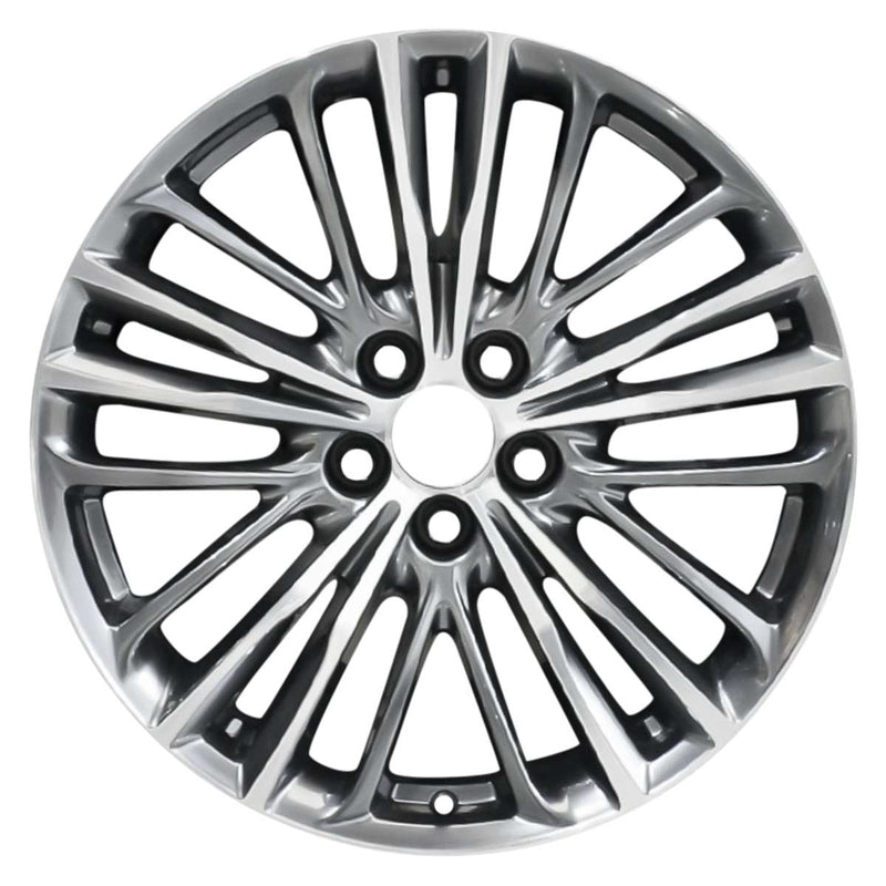 2019 cadillac ct6 wheel 20 machined hyper aluminum 5 lug w4829mh 1