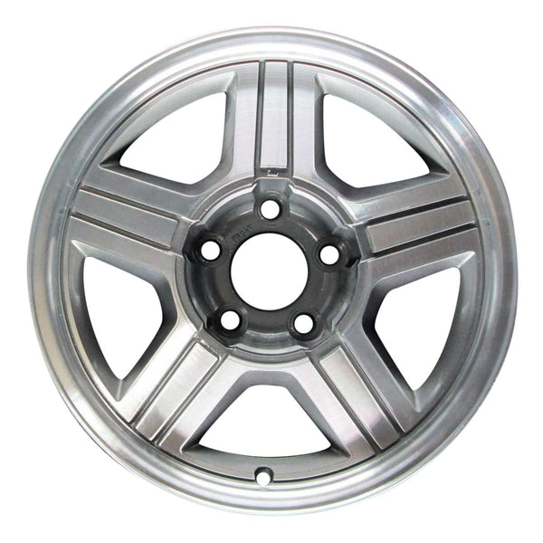 1991 chevrolet camaro wheel 16 machined charcoal aluminum 5 lug w5013mgy 1