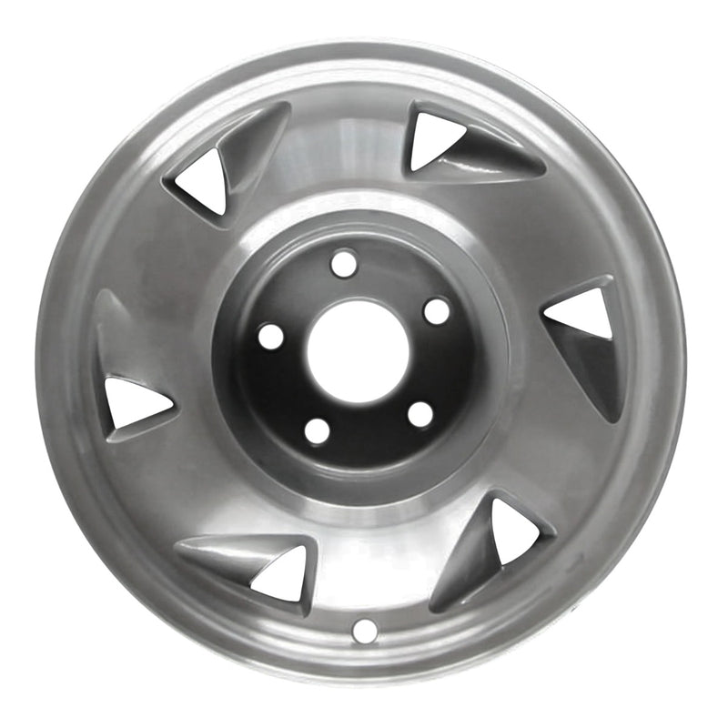 1999 chevrolet s10 wheel 15 machined silver aluminum 5 lug w5029ams 13