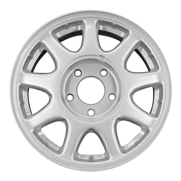 1999 chevrolet malibu wheel 15 silver aluminum 5 lug w5060s 3