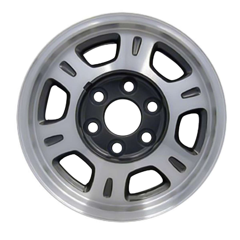 2002 gmc yukon wheel 16 charcoal aluminum 6 lug w5077c 9