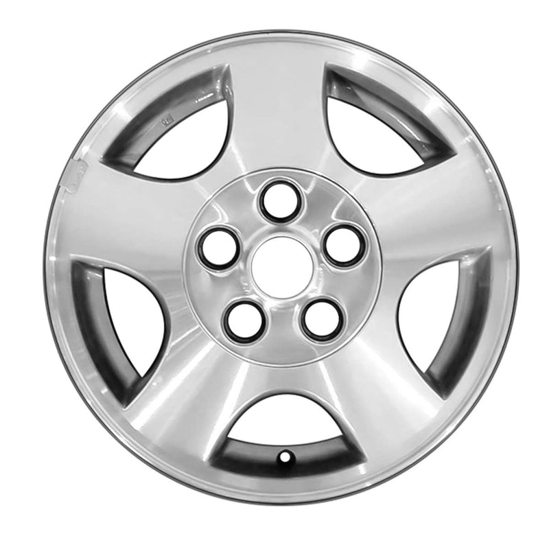 2004 chevrolet malibu wheel 15 silver aluminum 5 lug w5148s 3