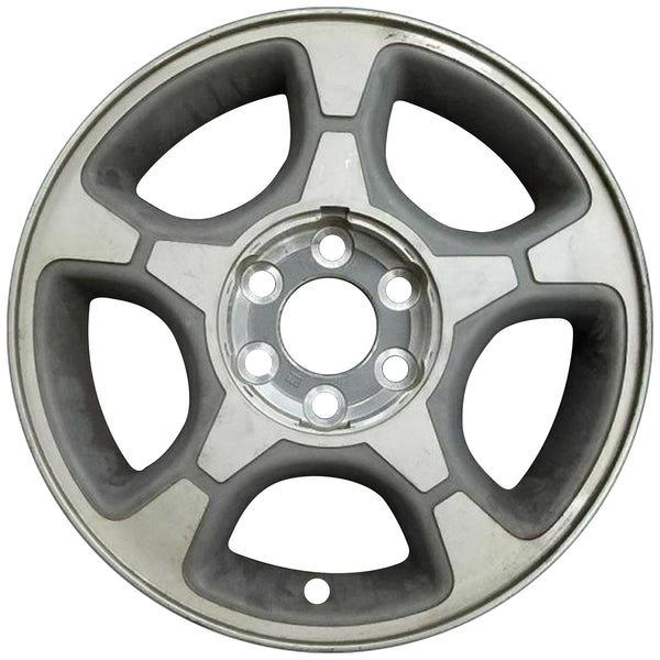 2008 chevrolet trailblazer wheel 17 sparkle charcoal aluminum 6 lug w5170sc 5